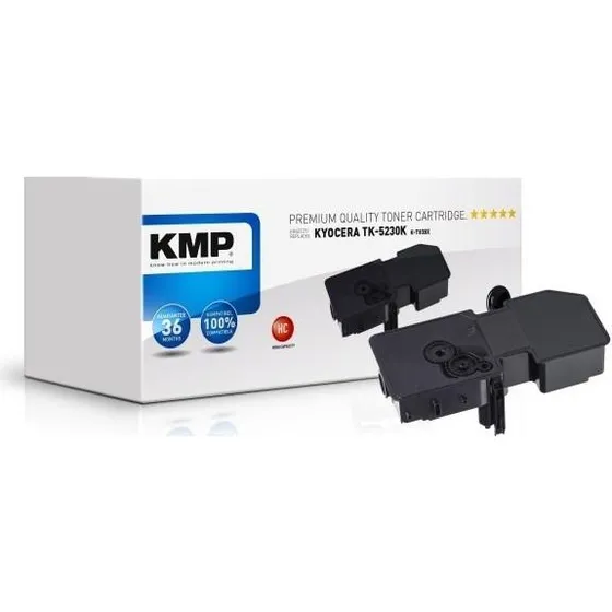 KMP Toner til Kyocera TK-5230K - Sort, 2.600 sider