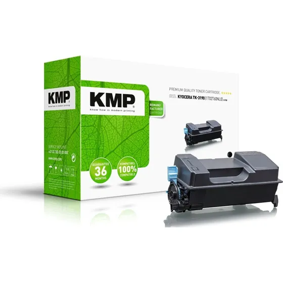 KMP K-T82 Sort Toner til Kyocera (30.000 sider)