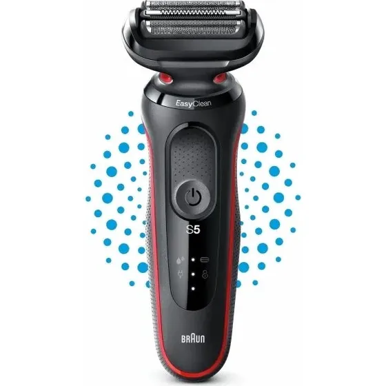 Braun Serie 5 51‑R1000s barbermaskine (rød)