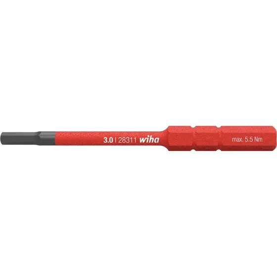 Wiha Slimbit 4,0mm Unbrako til SlimVario & SlimTorque (1000V)