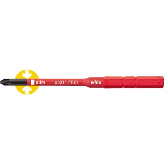 Wiha SlimBit PZ1 til SlimVario og SlimTorque, 1000V