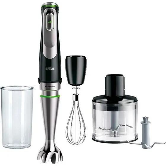 Braun MultiQuick 9 MQ 9135XI stavblender 1200W, 0,6 L – sort/stål