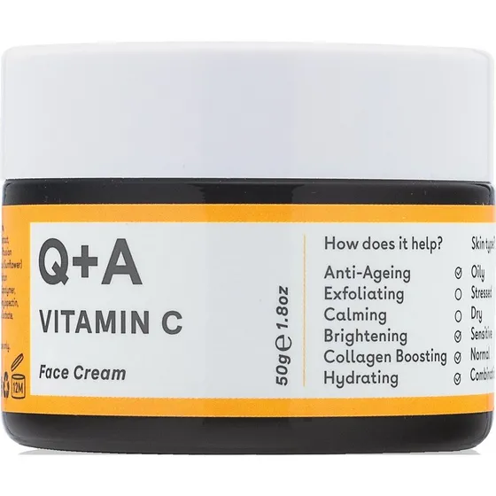 Q+A Vitamin C Radiance Face Cream 50 g