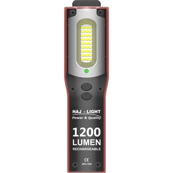 HAJ LIGHT Genopladelig Inspektionslampe 1200 lumen
