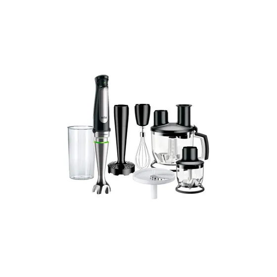 Braun MultiQuick 7 MQ7087X stavmixer sæt, sort