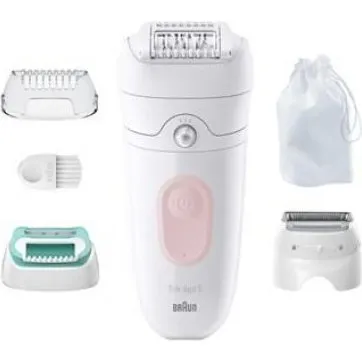 Braun Silk-épil 5 5-050 epilator, 28 pincetter, pink