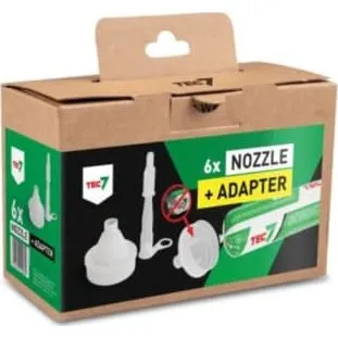 Tec7 Dyse og adapter til folieposer