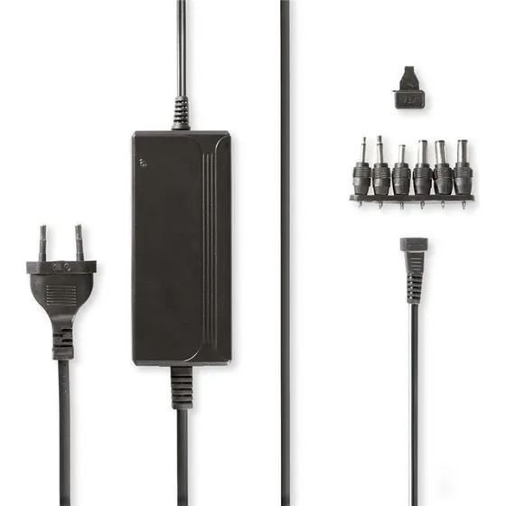 Nedis Universal AC Power Adapter | 36W | 5-15V | 6 stik | Sort