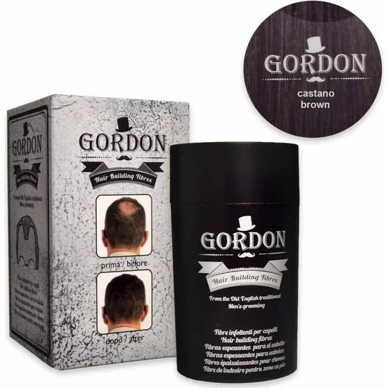 Gordon Hair Building Fibers - Brun (22g)
