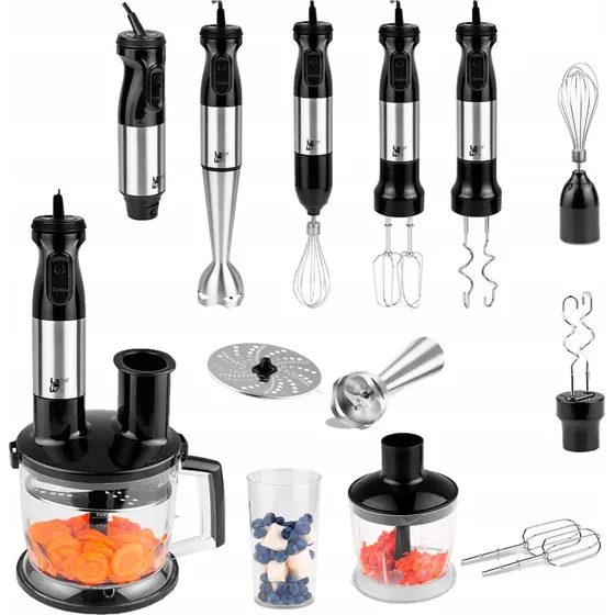 Lafe BZL001 Stavblender 1000W, 0,7L - Sort/Sølv