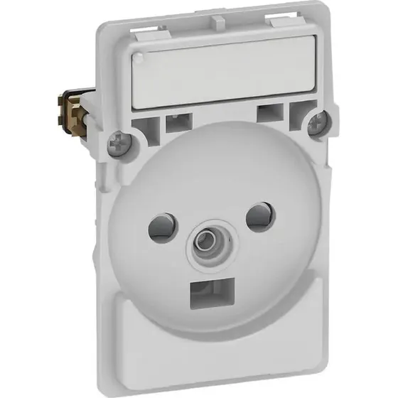 Fuga stikkontakt 2-pol m/jord og LED lampe 1½m