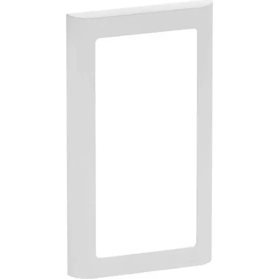LK FUGA® Design Ramme 63 Soft, 2 modul lodret, lysegrå