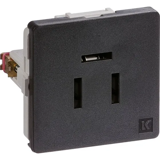 LK FUGA Telefonudtag Koksgrå 3/6P MD82B T1