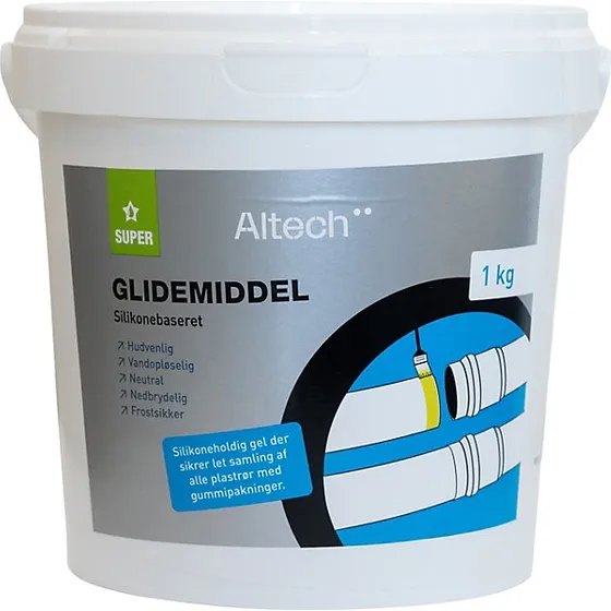ALTECH Super Glidemiddel med silikone, 1 kg