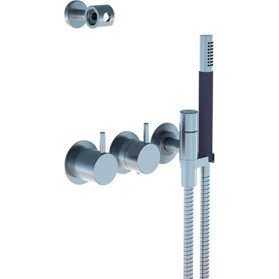 Vola 5171RT9 Brusesæt i rustfrit stål - Vandbesparende design