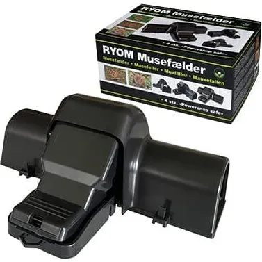 Ryom Musefælde Powersnap Safe - 4 stk.