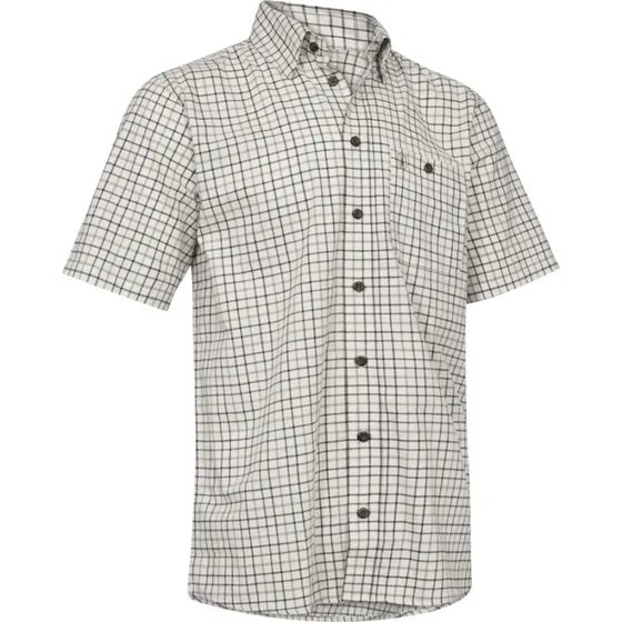 Deerhunter Gavin Skjorte S/S Beige Check 41/42