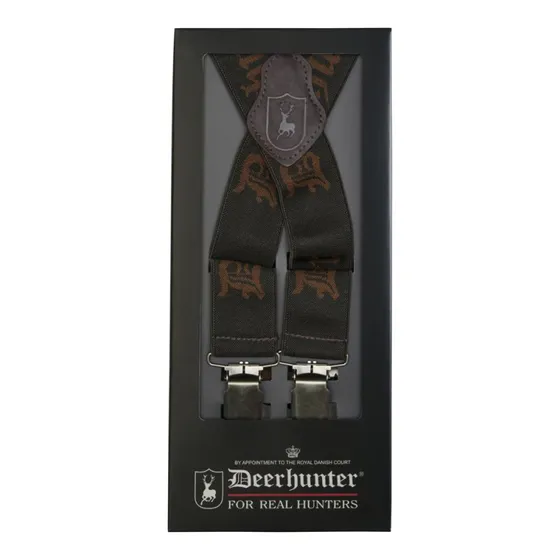 Deerhunter Logo Seler med clips, 120cm - Art Green