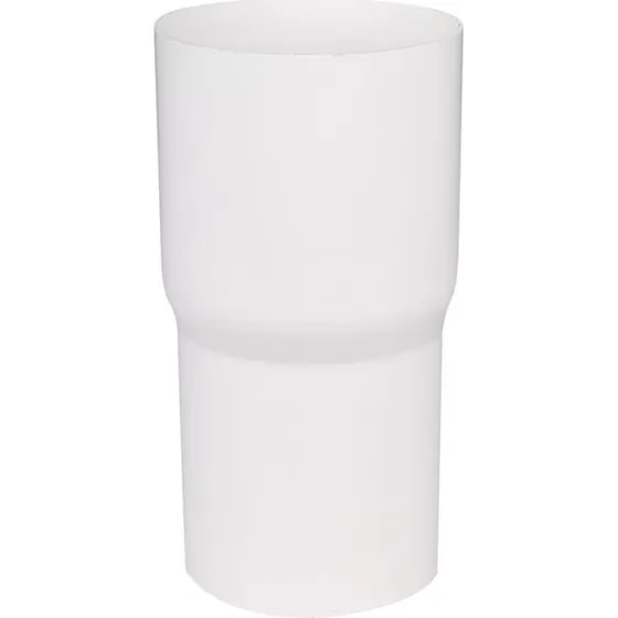 Plastmo rørsamlemuffe 110 mm, hvid