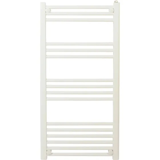 Kriss Athena Plan håndklædetørrer, kombi, 50x100 cm, hvid