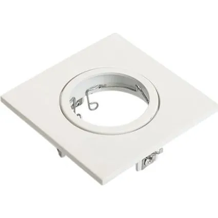 Daxtor New Line Square Downlight 87x87mm GU10 Hvid