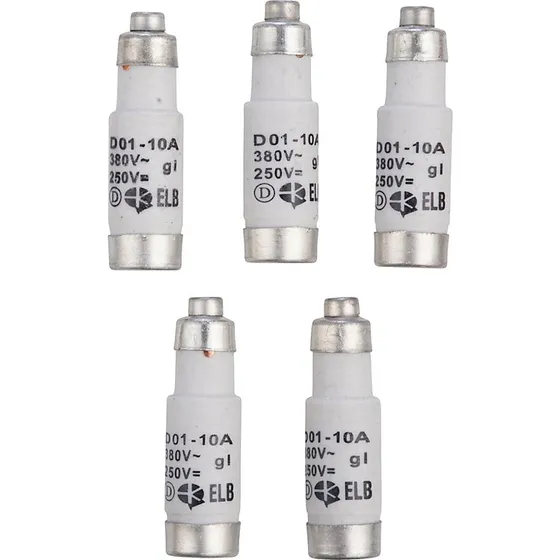 E-line Neozed Sikring 10A - Æske med 5 stk.