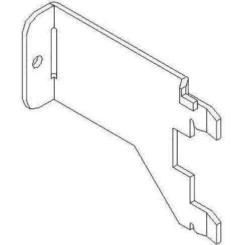 Eaton Beslag for DIN-skinne front 220E4357