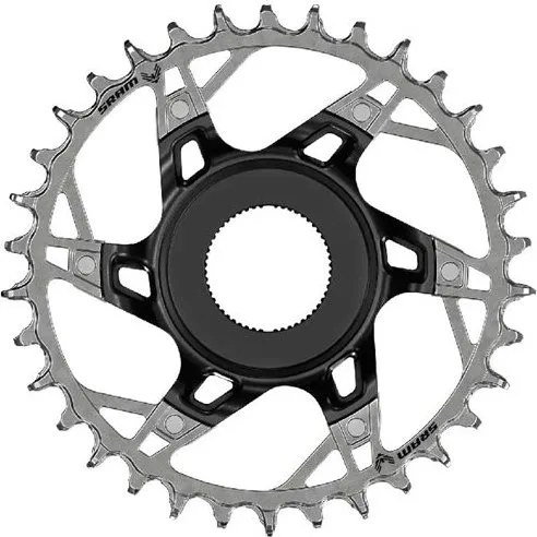 SRAM XX Eagle T-Type 36T Direct Mount – Brose/12s (Sort/Sølv)
