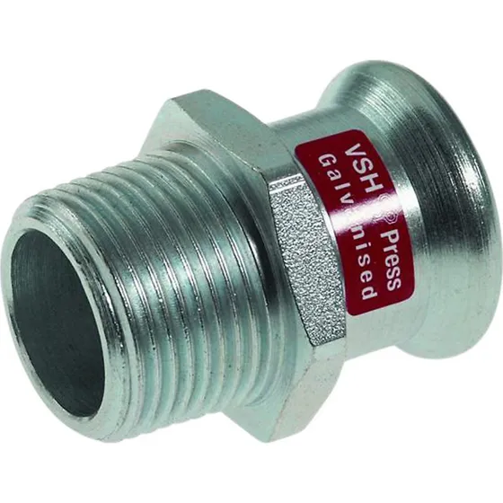 VSH XPress FZ Pressovergang 15 mm x 1/2'' Nippel M-bakke