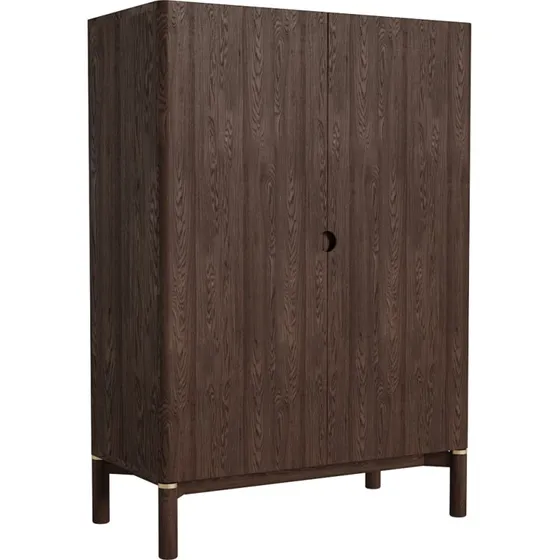 Nordique Design Arun Højskab i Espresso - 130x90x45,5 cm