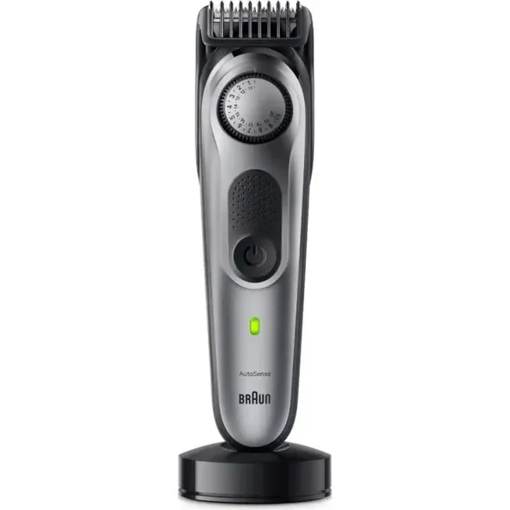 Braun BT7420 Skægtrimmer – Sort/Grå, 40 længdeindstillinger