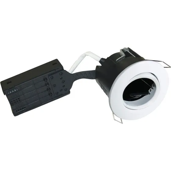 Pro Uni Install GU10 Downlightspot - Rund, mat hvid