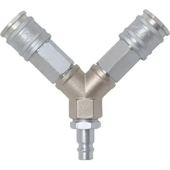 Flair-XF Y-koblingsstykke 3/8" (2x kobling, 1x nip)