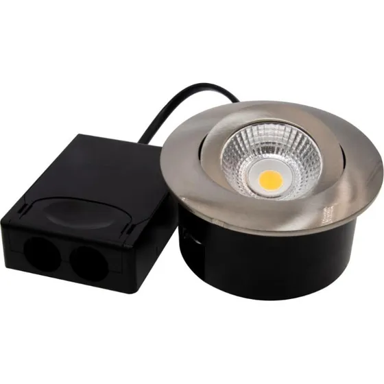 DIOSPOT 40 Supreme DOB Stål 6W 450lm 32°