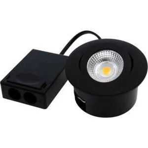 DIOSPOT 40 Supreme DOB Sort 6W 450lm 32° LED-spot