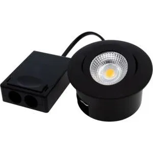 DIOSPOT 40 Supreme DOB Sort 6W 450lm 32° LED-spot