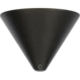 Baldakin Ø120mm sort