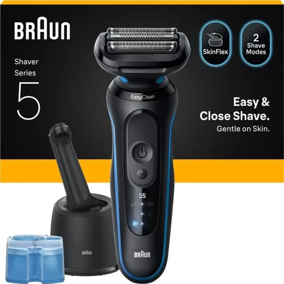 Braun Series 5 elektrisk barbermaskine 52-B7000CC (SmartCare), blå