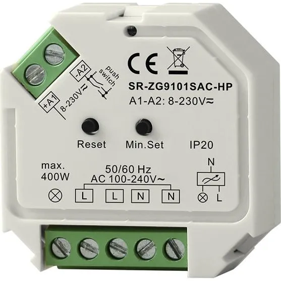 DIODIM Zigbee 3.0 dæmper 400W 230V