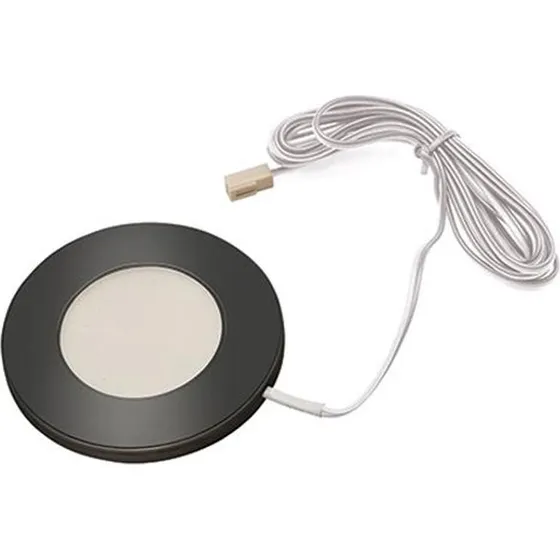 Diospot Flat LED Indbygningsspot 3W 927 Sort