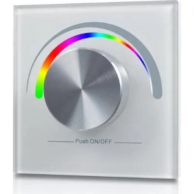 DIOFLEX PRO Vægpanel f/DIM+RGB RF hvid