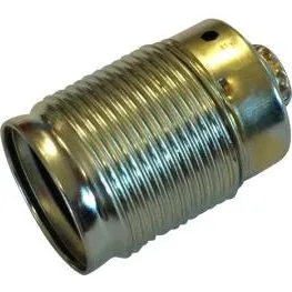 Metal kronefatning E27 messing M10