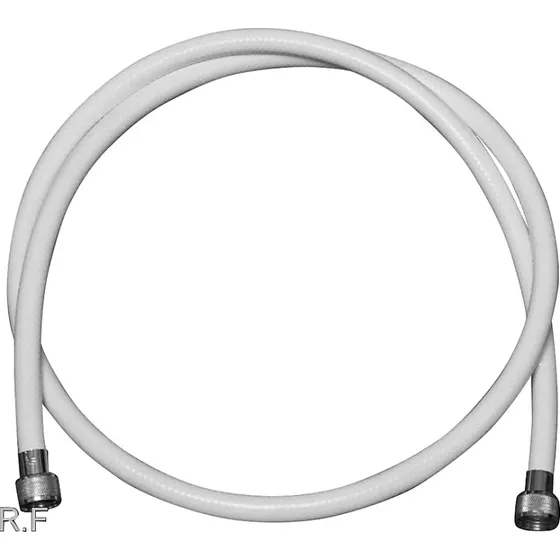 Primeo bruseslange 1/2'' x 150 cm, hvid