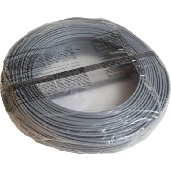 PVL 1x2,5 mm² grå installationsledning - 100 meter