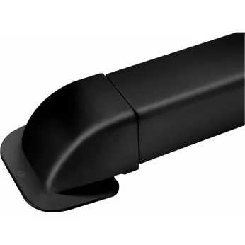 KANAL Vægtilslutning 1 90G Sort - 80x60mm