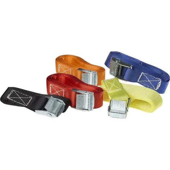 Staco Lastestrop Gul 2m x 25mm Light Duty EN 12195-2