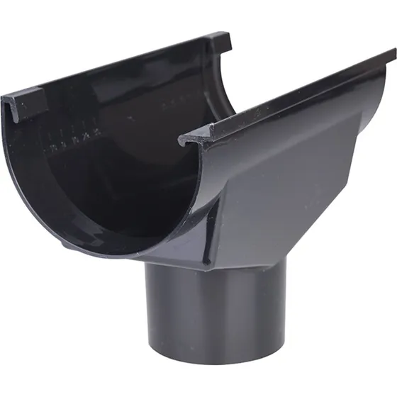 Plastmo Ekspansionstud Sort Ø75 mm til Tagrende nr. 10