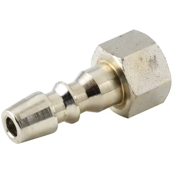 KS Koblingsnippel 1/4" med 1/4" indvendig gevind