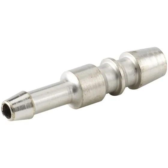 KS 1/4" koblingsnippel m/6mm slangespids