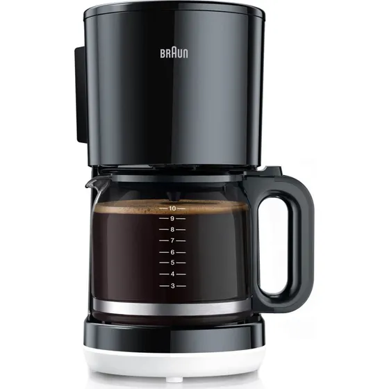 Braun KF1100BK Breakfast 1 kaffemaskine – sort (10 kopper)